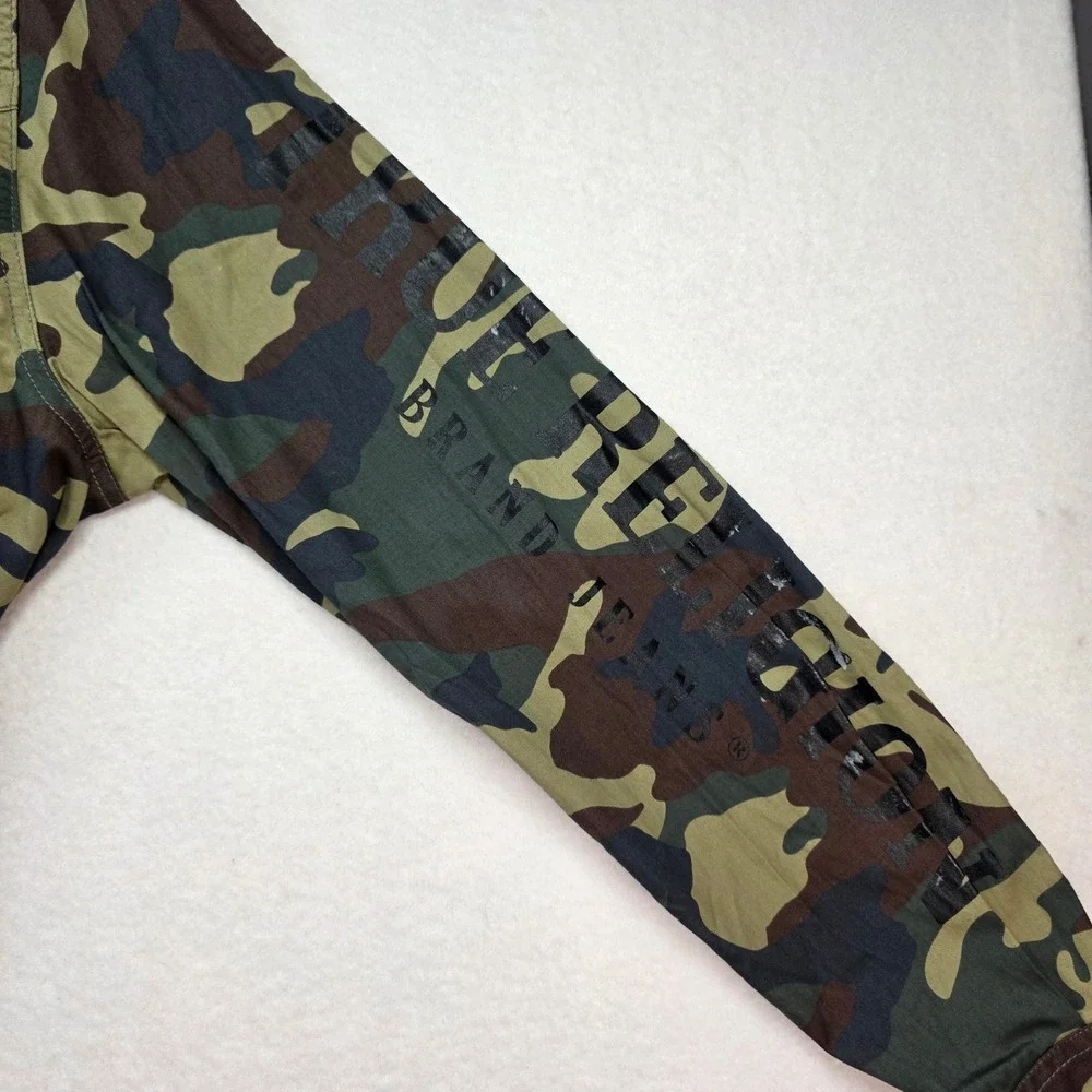 True‎ Religion Men's TRBJ LS Western Camo Shirt S Snap Button Style 700700 NWT